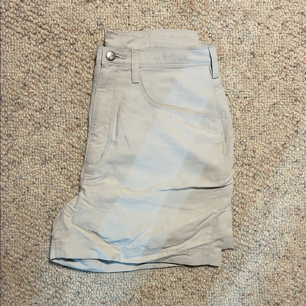 The North Face Light Taupe Casual Shorts-Size 12. 100% Nylon